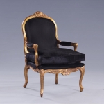 Кресло «Louis XV Fauteuil» (мебель из Голандии, красное дерево)